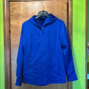 Women's Blue Hooded Jacket